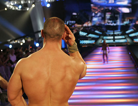 How the night ended - cena salutes to shawn michaels How the night ended - cena salutes to shawn michaels