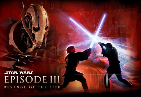 star wars - episode 3: revenge of the sith where the chosen one, Anakin Skywalker finally turned over to the dark side and become Darth Vader...