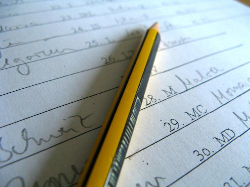 writing - Pen on paper, just how I see writing.