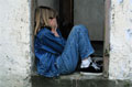 Sad Girl - Picture of a sad girl feeling depressed.