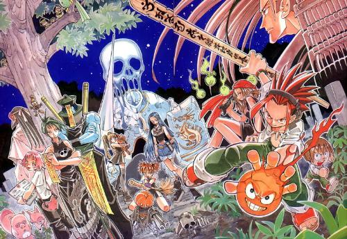Shaman King - This was the first shaman king pictures I have collected. It was is't an easy way to get this. I must search this one through google many times.