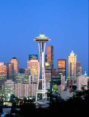 seattle - seattle space needle//skyline