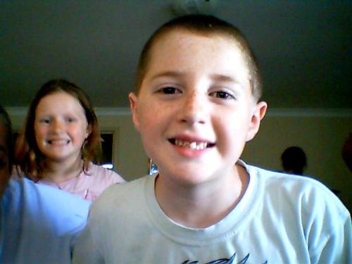 my kids - here are 2 of my kids, being silly