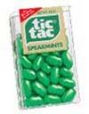 Spearmint Tic Tacs - This is a picture of spearmint tic tacs.