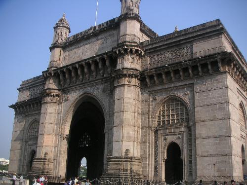 Gateway of India - This is the front view of the famous tourist spot of Mumabi in India.....called the GATEWAY OF INDIA