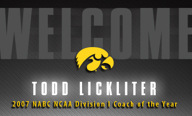 Welcome the new head coach of the Iowa Men's BB te - This came from the U of I website. Wanted to give credit where credit is due. :)