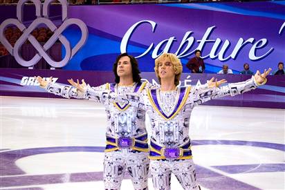 Blades of Glory - The first male-male team in Figure skating, haha! They had to go through so much! Too funny!