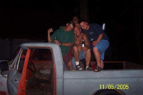 The guys - Hanging out, having fun, & blowing off steam