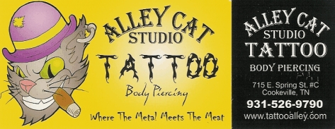 tattoo shop - here's where I get all my ink