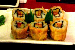 california crunch maki - a california maki with a twist
