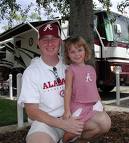 daughter - A cute little daughter with her dad.