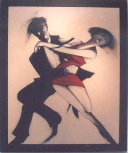 attraction - girl and boy dancing