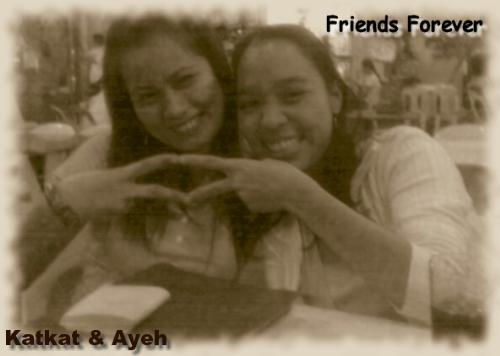 Friendship - My girl, one of my best buddy, my officemate, Ayeh!