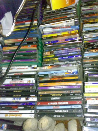 VCDs - my VCDs at home
