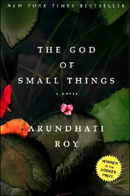 The title page - GOD OF SMALL THINGS....made it big!!! really!