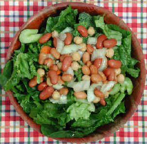 tossed beans salad,,,, - A wonderful recipe... a complete food...nutritious and healthy too...