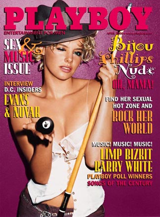 Bijou - Bijou Phillips on the Cover of Playboy April 2000