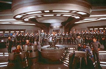 Galaxy Quest - The Crew Get Ready To Fly Out In Space With the Thermians Watching There Every Move
