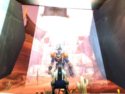 WoW SS - A screenshot of my char from WoW, at level 56.  He's 61 now...