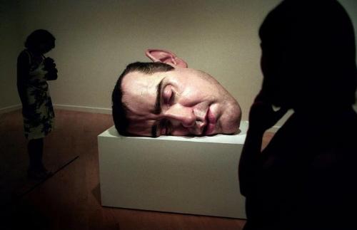 big face - lolz its just a sculpture