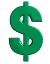Dollar - moving dollar sign.
