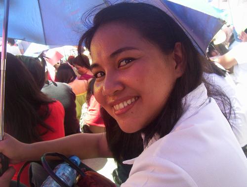 Sinulog in Cebu - It was taken when I was attending a mass at Sto. Niño Church in Cebu