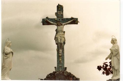 Religion Life  - I took this picture in Puerto Rico. It was an art display of statues protraying the stations of the cross.