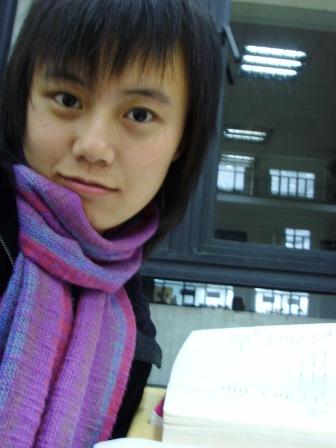 in the classroom - it was taken by my friend in the classroom.