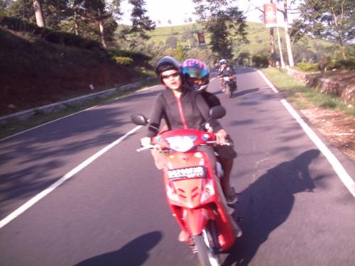 touring to cianjur - on my way home