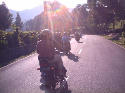 touring to cianjur - on my way back home