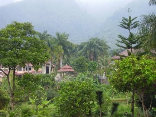 touring to cianjur - leaving green hill village after having fun