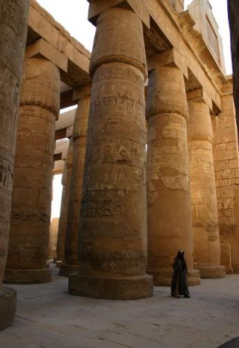 Karnak Columns - Karnak Columns located in Egypt