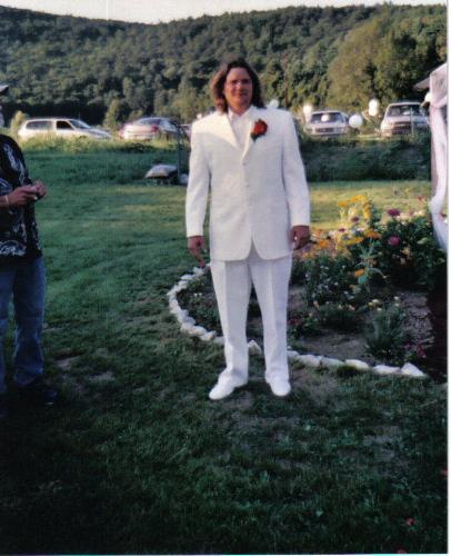 My husband - Our wedding day