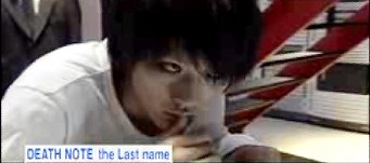 photo of L - death note movie 2 last name solo pic of L