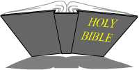 the holy bible - open your bible...