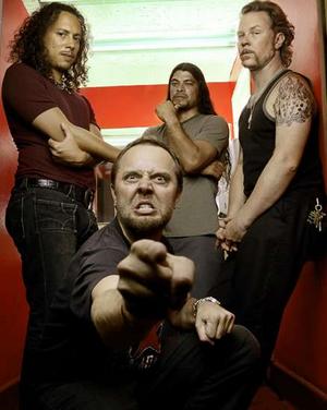 Metallica - the members of Metallica
