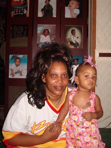 Lisa and Shania - This is a picture of my youngest daughter