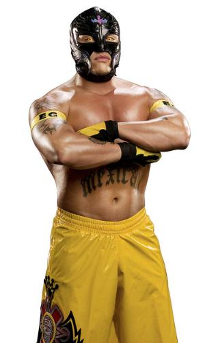 Rey Mysterio - one of the best superstars of the wwe.he is of the smack down roster.