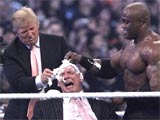 Baldy - Vince gets his head shaved by Donald Trump.