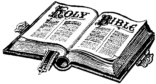 Holy Bible - This is a simple picture of the bible in a graphical design.