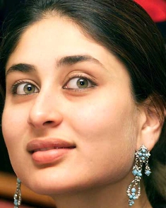 innocence - Kareena is currently dating Shahid Kapoor, the son of veteran actor Pankaj Kapoor.Gossip columnists have linked her to a number of her co-stars, but she has strongly denied all these rumorsKapoor is also known to be extremely fond of her niece Samaira