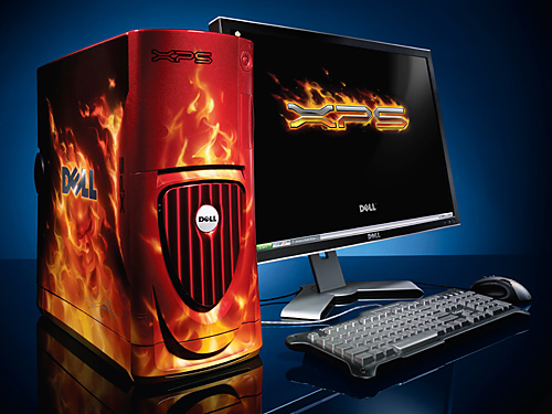 Dell XPS system - This is Dell's top of the line system, customized for power user's and gamers.