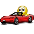 Red sports car - Little red hotrod