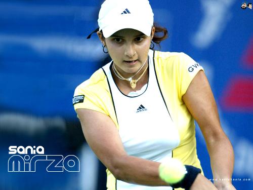 sania mirza - rising tennies player of india especially from andhrapradesh