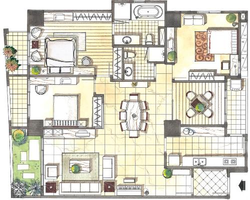 Dream apartment - Cool apartment to own with many gadgets