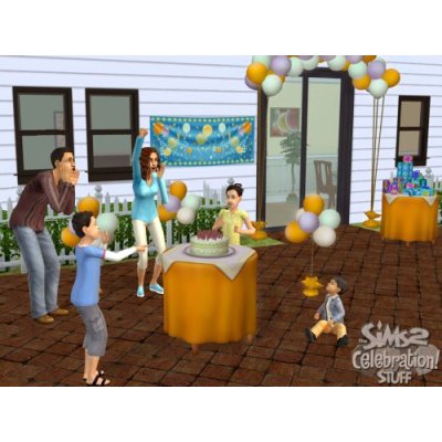 a birthday party - give your sims kid a birthday party and let him experience the best fun of his sims life!
