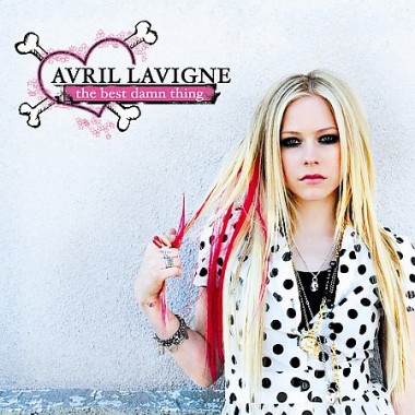 Avril Lavigne - New Album "The Best Damn Thing" Cover.