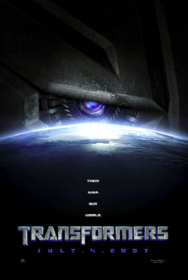 transformers - the movie poster