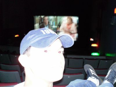 Night At The Movies - This is me. I watch a movie called 'Night At The Museum'. I think that's a really great movie. It's full of sense and there's a lot to learn. Ben Stiller really did great on his acting.
