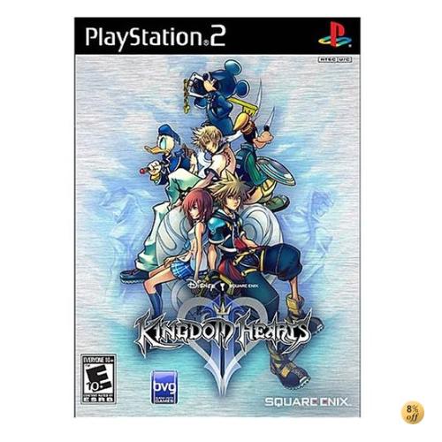 kingdom hearts 2 - The ps2 game cover for kingdom hearts 2